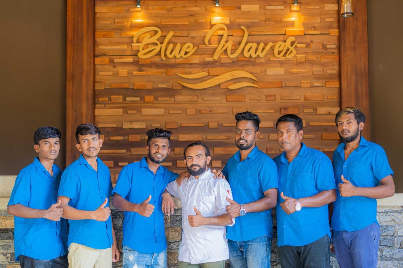 Blue Waves Kite Surfing Beach Resort Kalpitiya Exteriér fotografie